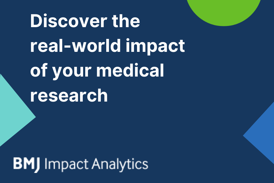 BMJ and Overton launch first medical research impact tool Research